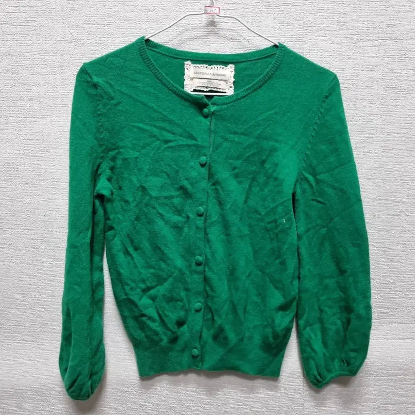 [BUNJANG] Round Neck Button-Up Knit Cardigan / 카305 니트 가디건