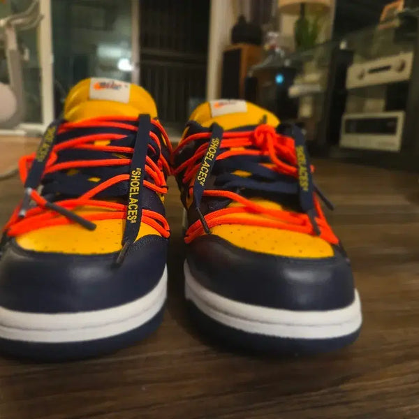 [BUNJANG] Nike x Off-White Dunk Low University Gold / Nike x Off-White 덩크 로우 University Gold