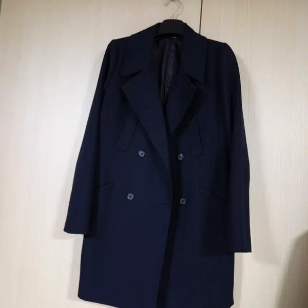 [BUNJANG] JASHIN Navy Spring/Autumn Jacket Size 55 / JASHIN 여자 남색 봄가을 자켓 55사이즈 전후