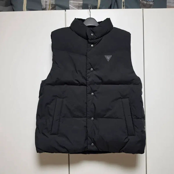[BUNJANG] Guess Down Puffer Vest S New / 게스 덕다운 푸퍼 베스트 조끼 S 새상품