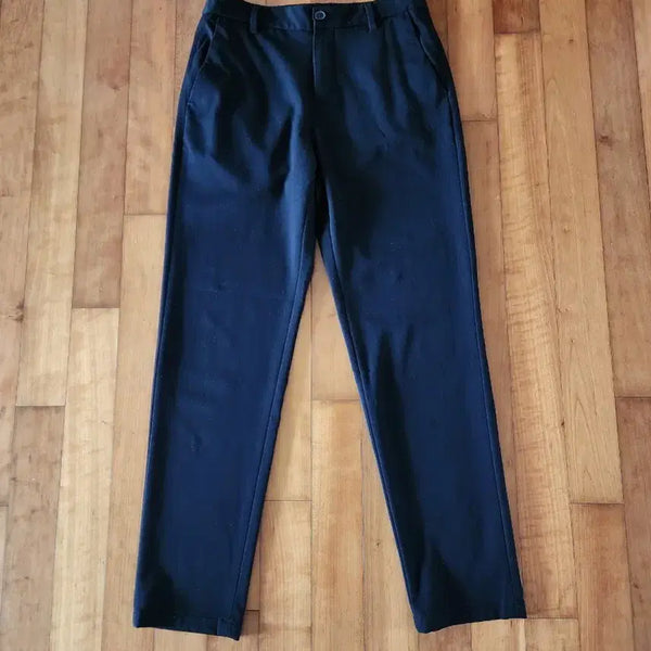 [BUNJANG] Basic Black Slacks Pants / 기본 블랙 슬랙스 바지