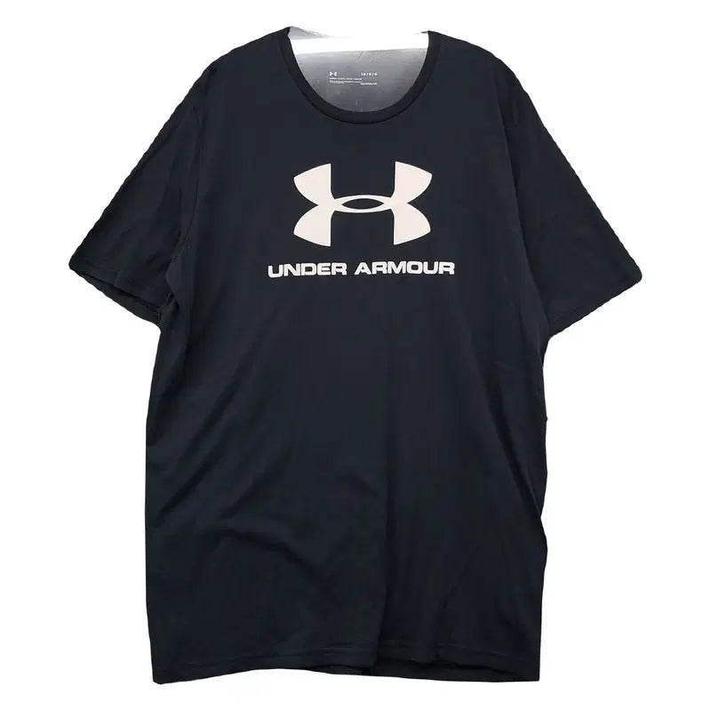[BUNJANG] Under Armour Black Performance Training T-Shirt / 언더아머 프린팅 블랙 기능성 트레이닝 반팔티 LG/G/G