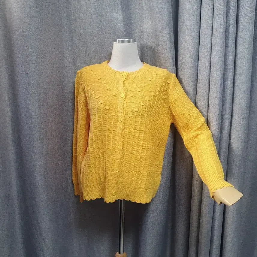 [BUNJANG] Yellow Beauty Cardigan / 옐로 뷰티 가디건