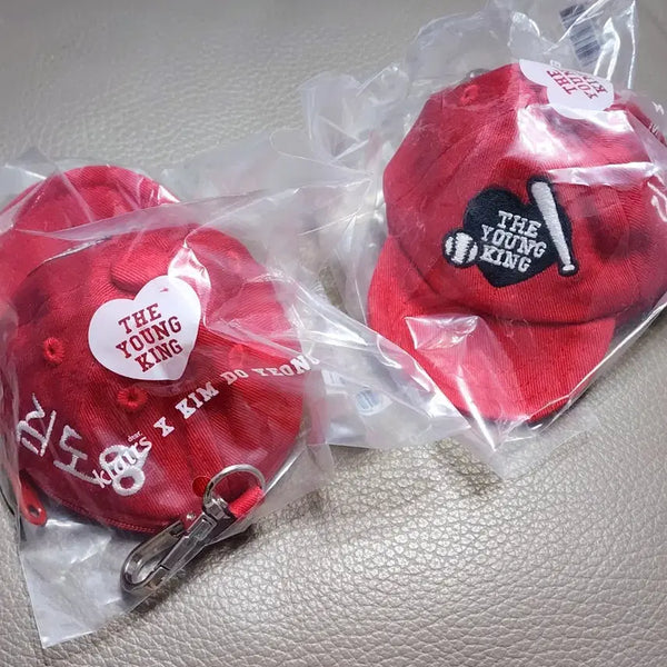 [BUNJANG] Klaris x Kim Do-young Mini Ball Cap Hat Keyring / 클레어스 김도영 미니 볼캡 모자 키링