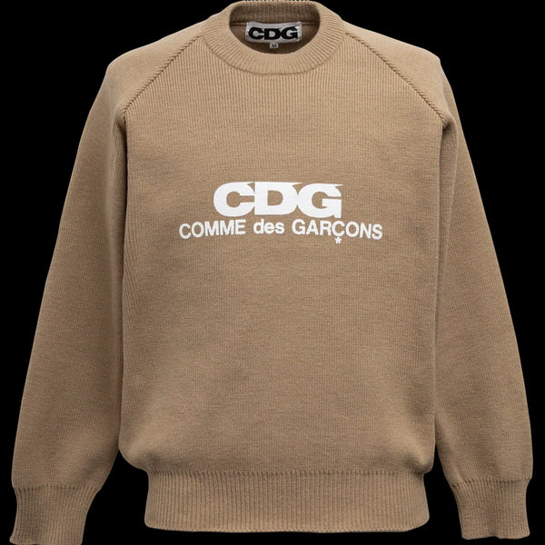 [BUNJANG] Comme des Garçons CDG Classic Pullover Knitwear FW26 / [해외] 꼼데가르송 CDG 클래식 풀오버 니트 26FW