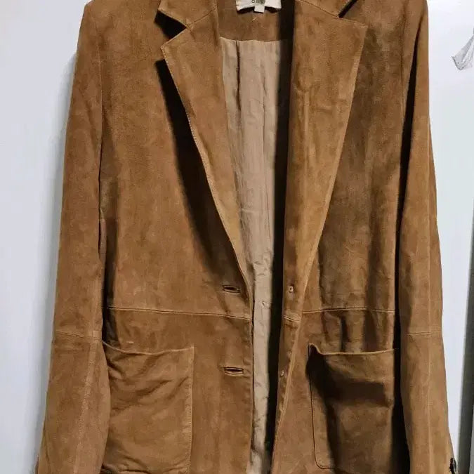[BUNJANG] Atte Suede Leather Jacket Brown Size 36 / 아떼 쎄무 가죽 자켓 브라운 36사이즈