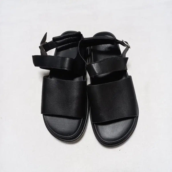 [BUNJANG] Men's Leather Strap Sandals / 남성 가죽 스트랩 샌들280