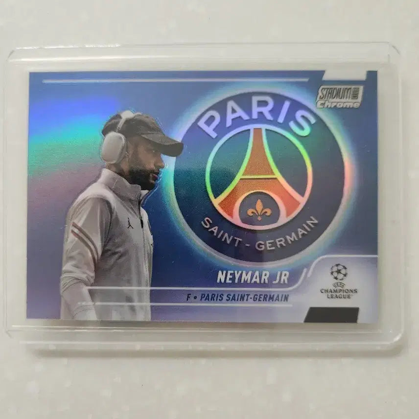 [BUNJANG] Neymar Tops Chrome Refractor Card / 네이마르 탑스크롬 리플렉터