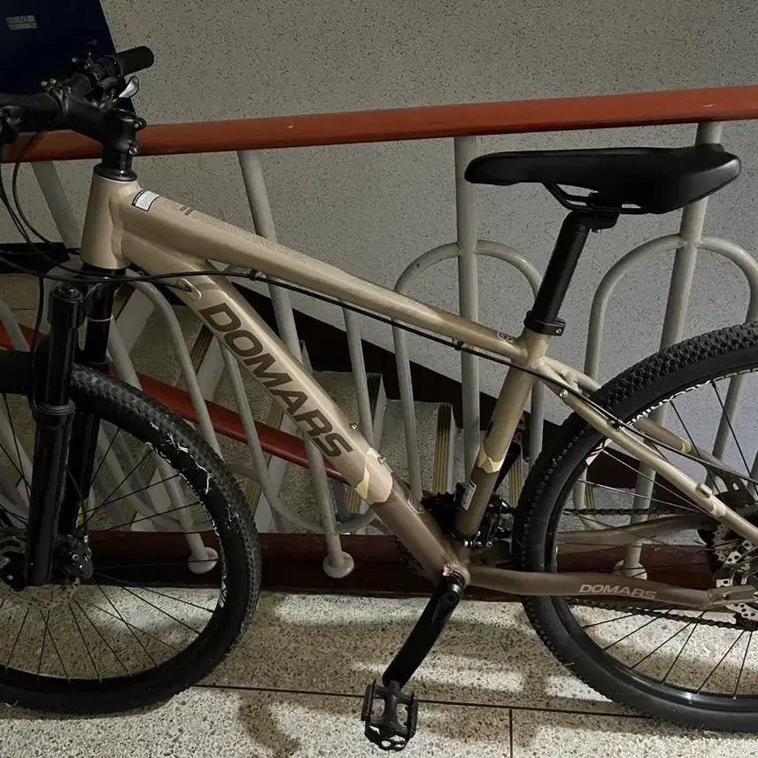 [BUNJANG] Domars Mountain Bike Beige MTB Bicycle / 도마스 산악 자전거 베이지색mtb생활자전거
