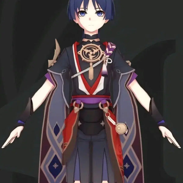 [BUNJANG] Scaramouche Cosplay Costume / 원신 스카라무슈 코스프레 택포