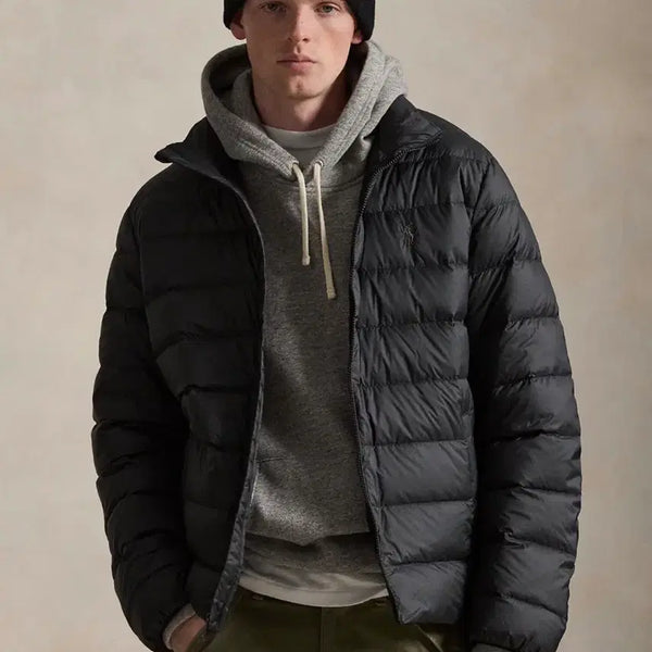 [BUNJANG] Polo Ralph Lauren Men's Packable Down Jacket Lightweight Padding Black XS / [새상품]폴로랄프로렌 맨즈 패커블 다운자켓 경량패딩 블랙 XS