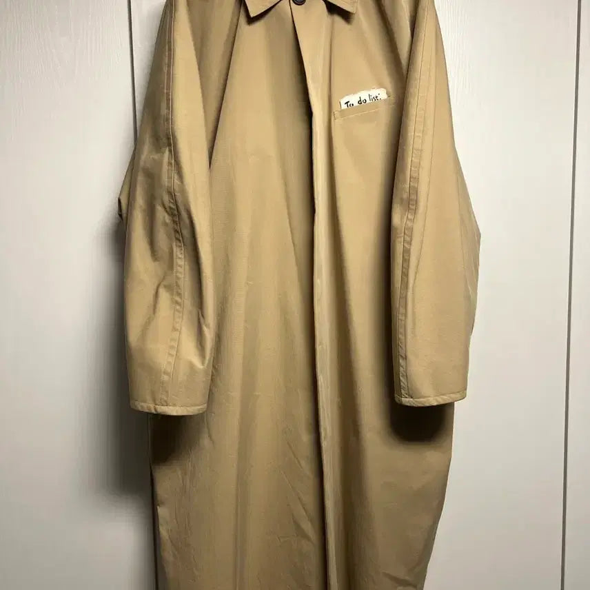 [BUNJANG] STU Dolman Coat Beige L / [STU] 돌먼 코트 베이지 / L