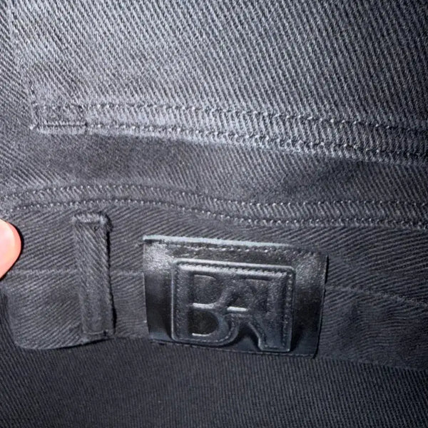 [BUNJANG] Label Archive Black Denim Pants / 라벨아카이브 블랙데님