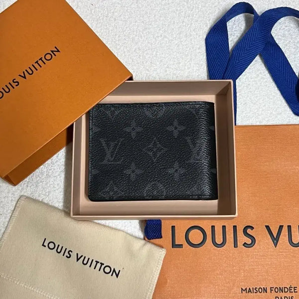 [BUNJANG] Louis Vuitton Monogram Eclipse Bifold Wallet / [S급/정품]루이비통 모노그램 이클립스 반지갑