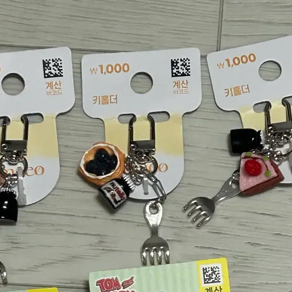 [BUNJANG] Daiso Dessert Keychain / 다이소 디저트 키링(개당)