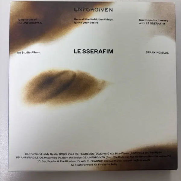 [BUNJANG] LE SSERAFIM UNFORGIVEN Sparkling Blue Version Album / 르세라핌 1집 UNFORGIVEN 앨범 Sparkling Blue