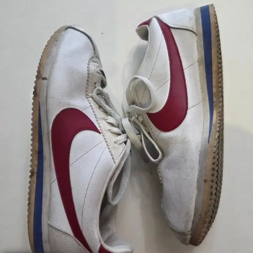 [BUNJANG] Nike Cortez White/Red Size 285 / 나이키 코르테즈 흰빨 285