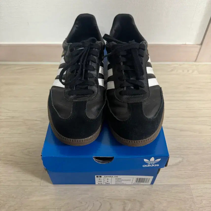 [BUNJANG] Adidas Samba OG Black 275 / 아디다스 삼바 OG 블랙 275