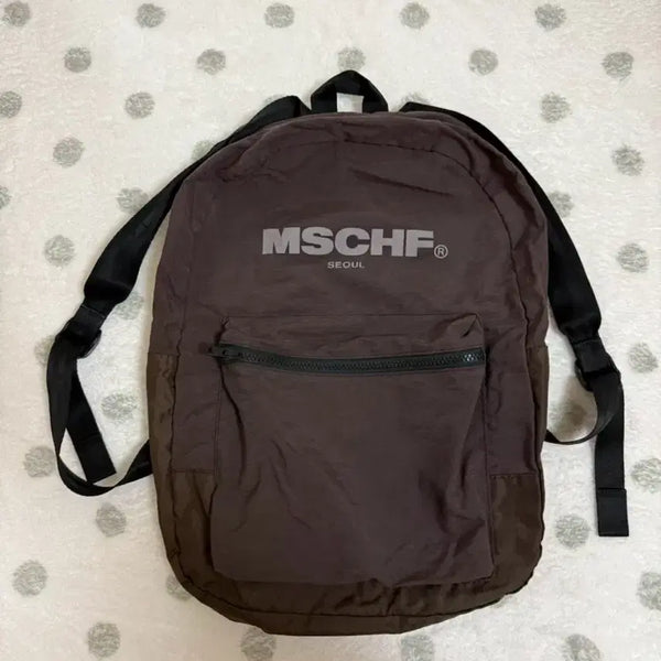 [BUNJANG] Mischief Packable Backpack Brown / 미스치프 패커블 백팩 브라운