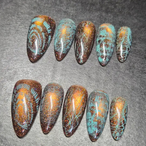 [BUNJANG] Handmade Nail Tips - Size S / 수제 네일팁 처분합니다