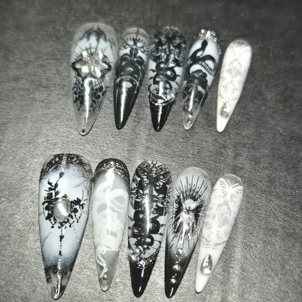 [BUNJANG] Handmade Nail Tips (XS Size) / 수제 네일팁 처분합니다