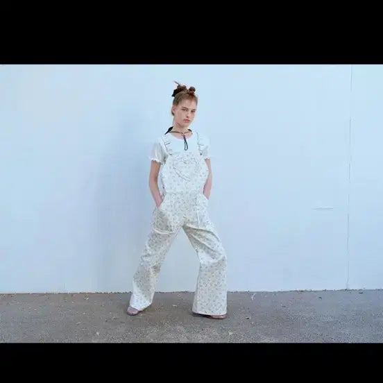 [BUNJANG] Funfromfun Suspender Jumpsuit / 펀프롬펀 멜빵