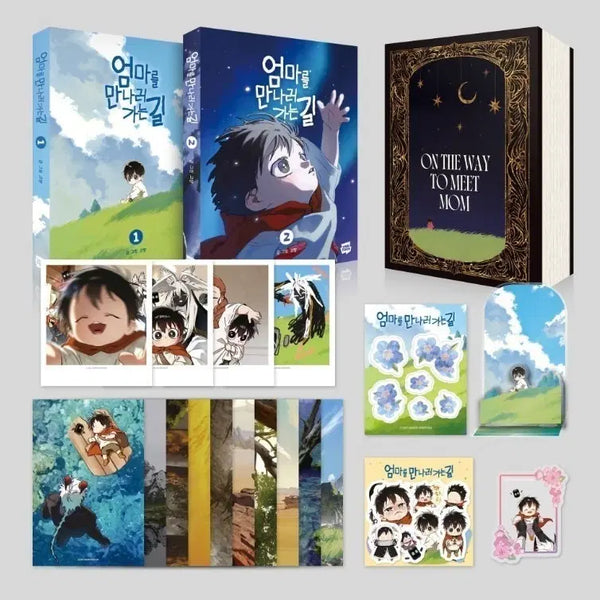 [BUNJANG] Special Edition Mori Doll & Sticker Set / 공구)엄마를 만나러 가는길 특별판 모리인형 2종 스티커 2종
