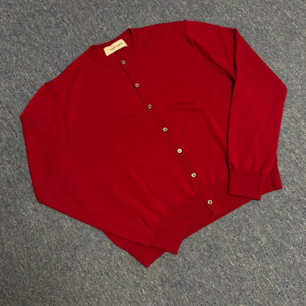 [BUNJANG] Tonywack Super Fine Wool Cardigan / 토니웩 슈퍼파인울 가디건