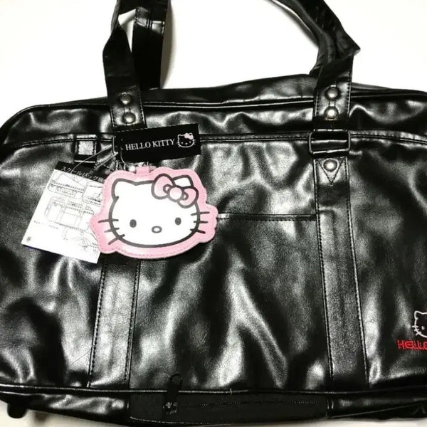 [BUNJANG] Hello Kitty Leather Japanese School Bag / 헬로키티 가죽 일본 학생 스쿨백