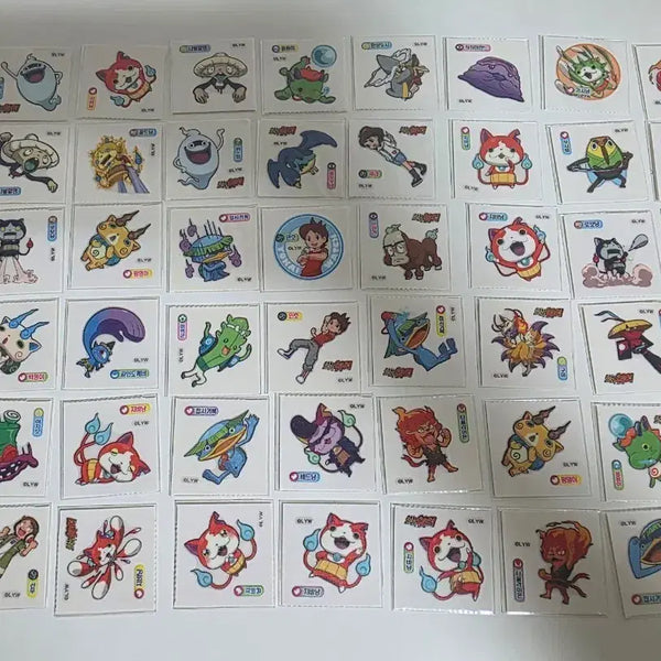 [BUNJANG] Yokai Watch Ppuri Seal Bundle / 요괴워치 띠부씰