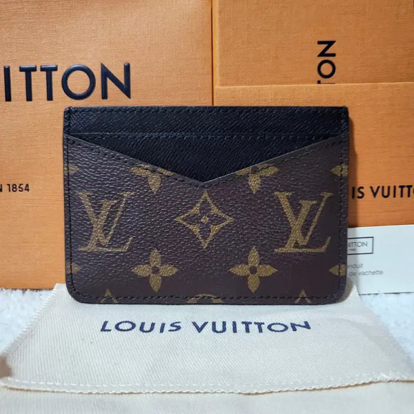[BUNJANG] Louis Vuitton Monogram Macassar Neo Card Holder / [새상품급/풀구성] 루이비통 모노그램 마카사르 네오 카드홀더 카드지갑