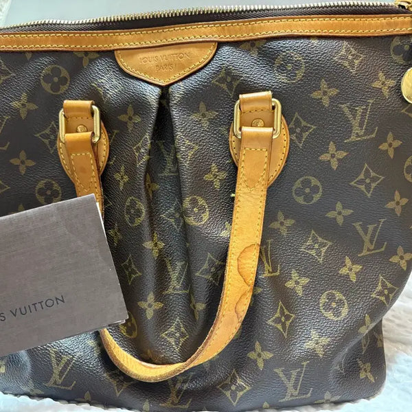 [BUNJANG] Louis Vuitton Monogram Palermo PM Bag / 루이비통 모노그램 팔레모 팔레르모 PM 보증서 얼룩하자있음