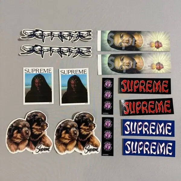 [BUNJANG] Supreme Jesus Box Logo Sticker Set / 26fw 슈프림 예수 박스로고 스티커 세트 지서스 supreme sticker bogo