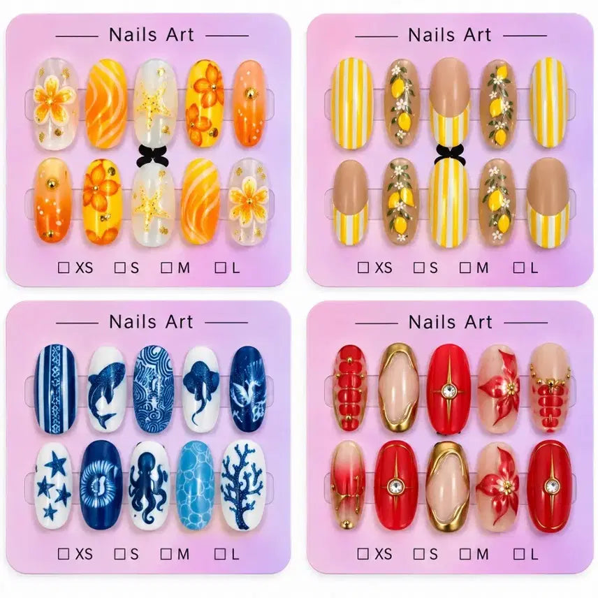 [BUNJANG] Summer Daily Nail Tips / 네일팁 여름 데일리