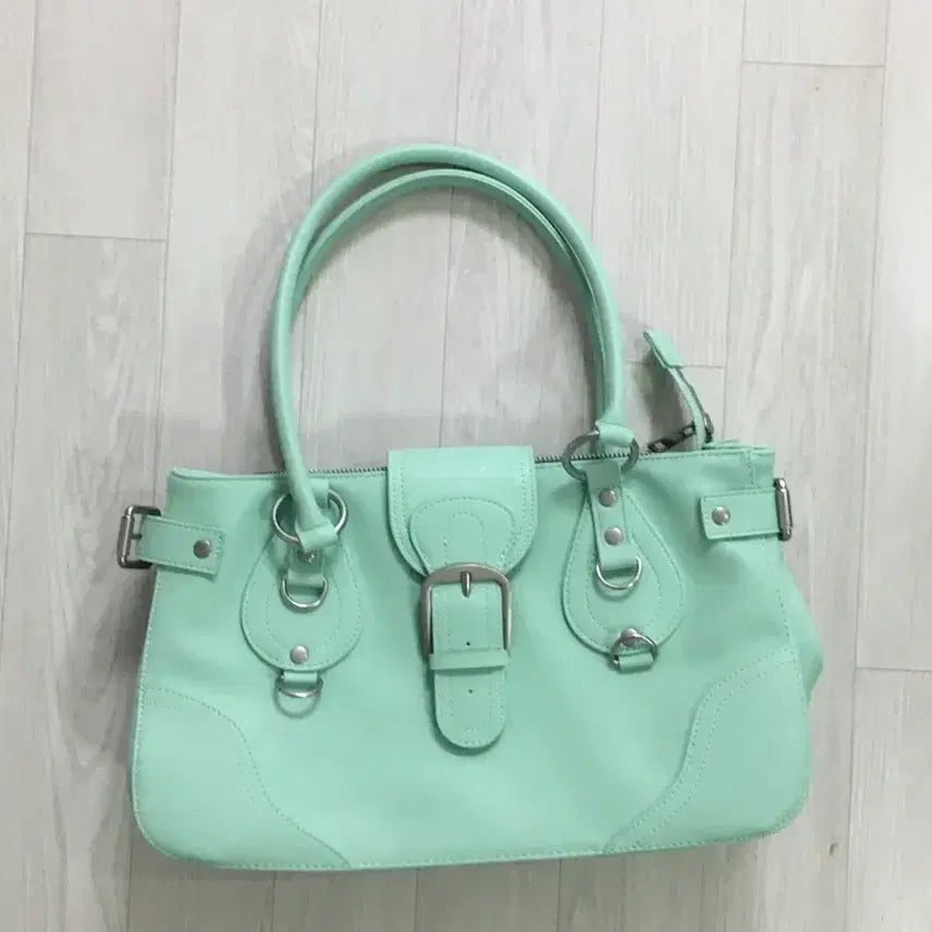 [BUNJANG] Dimanche Editor Bag Mint / 디망쉬 에디터백 민트