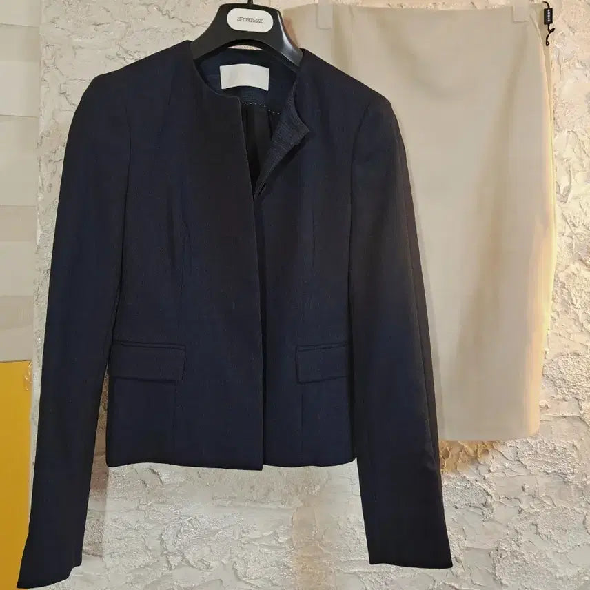 [BUNJANG] BOSS Virgin Wool Jacket & AKRIS Swiss Skirt Bundle Set / 미착용셋업(55~슬림66)보스 버진울+ 스위스 명품 스커트 개별또는 일괄