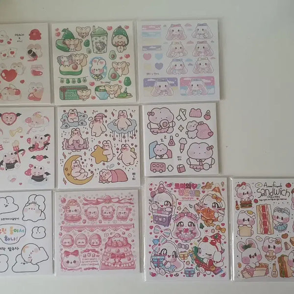 [BUNJANG] Sticker Set Bundle (10 Sets) / [영상요청가능] 인스 10세트 일괄
