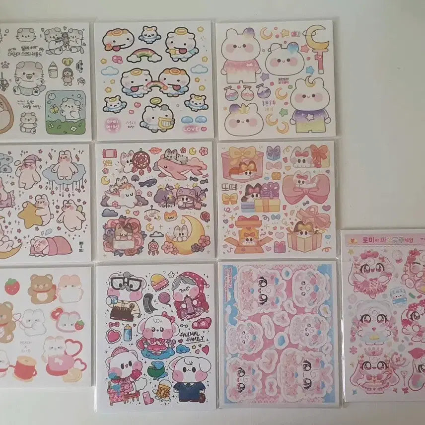 [BUNJANG] Sticker Set Bundle (10 sets) / [영상요청가능] 인스 10세트 일괄