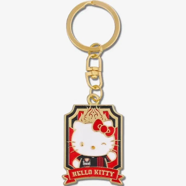 [BUNJANG] FC Seoul x Hello Kitty Metal Keyring / fc서울 키티 키링