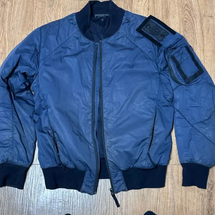 [BUNJANG] Stone Island Shadow Project MA-1 Bomber Jacket L Navy / 스톤아일랜드 쉐도우 프로젝트 봄버 ma 1 L