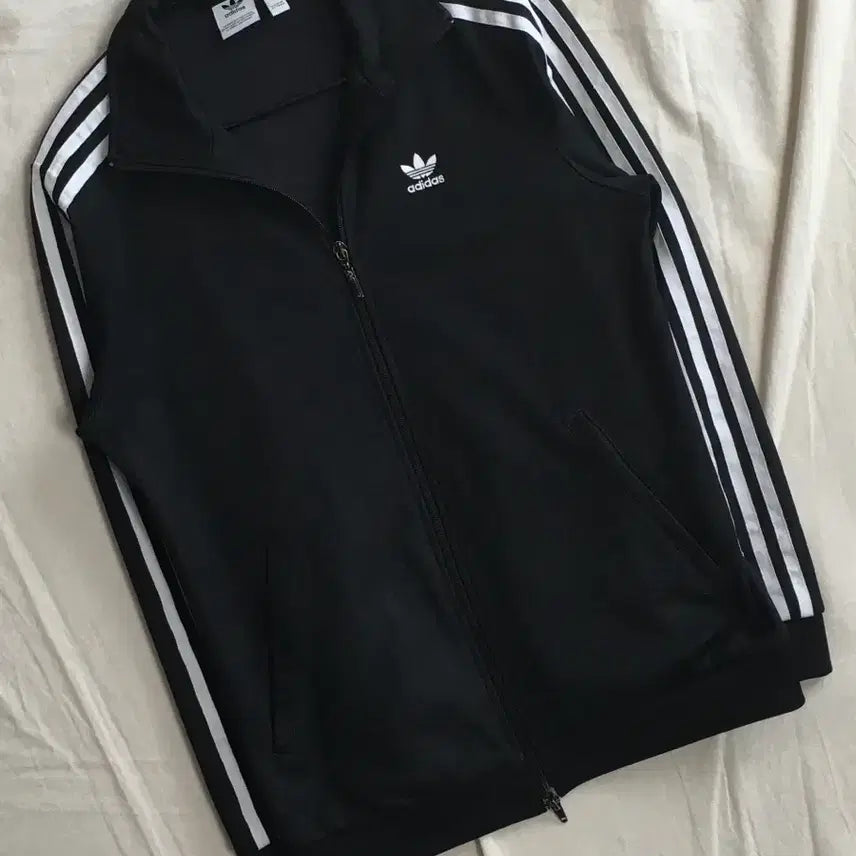 [BUNJANG] Adidas Sideline Tracktop Zip-Up Jacket / 아디다스 사이드라인 트랙탑집업