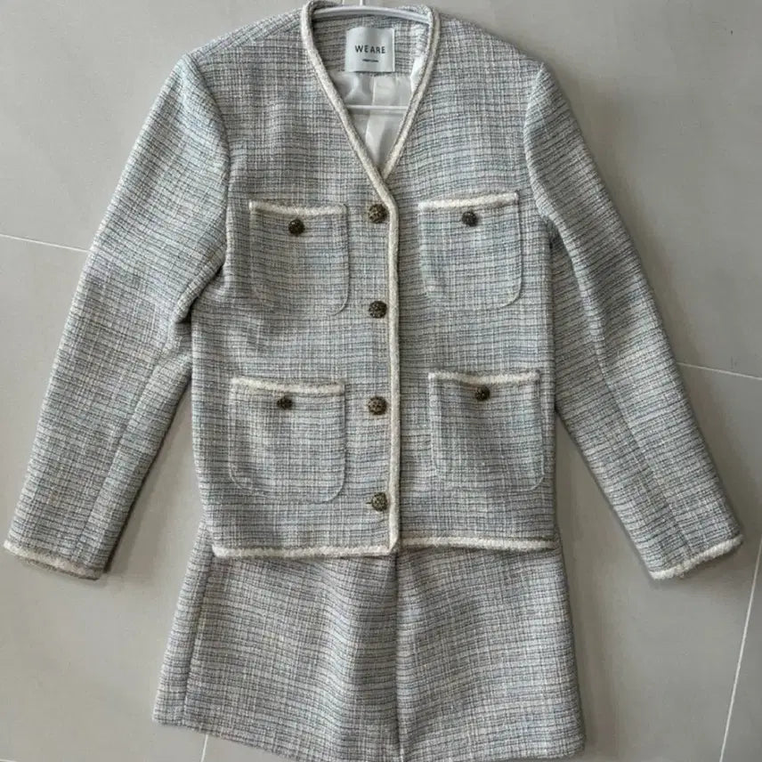 [BUNJANG] WE ARE Tweed Jacket Skirt Set / we are 트위드  자켓 스커트 세트