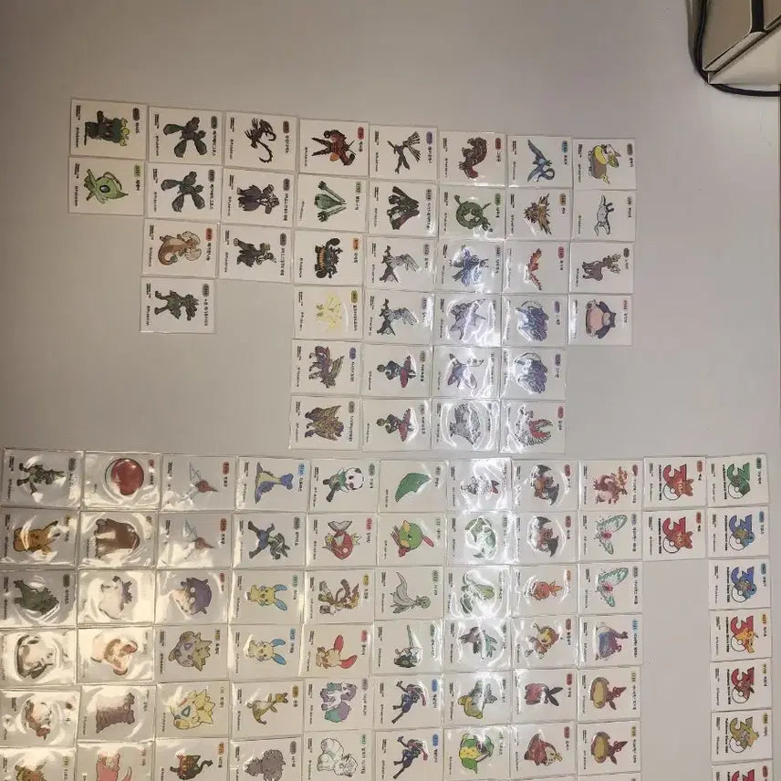 [BUNJANG] Pokemon 109 Stickers Bundle Set / 포켓몬 띠부씰109장,쓰던 앨범도 무료로 드려요(일괄판매,네고 가능)
