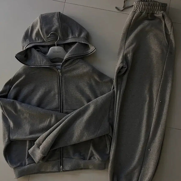 [BUNJANG] MJD Snap Sweat Setup / MJD 스냅 스웻 셋업