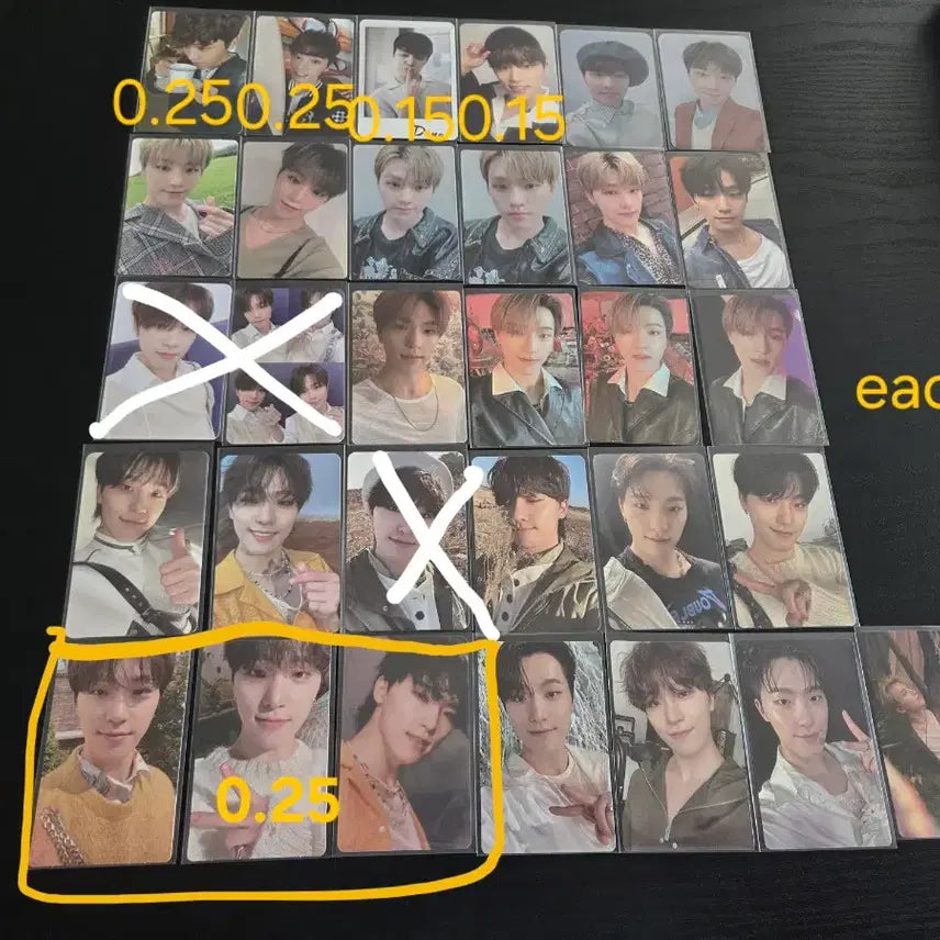 [BUNJANG] SEVENTEEN Dino Photocard / 세븐틴 디노 포카 판매 양도