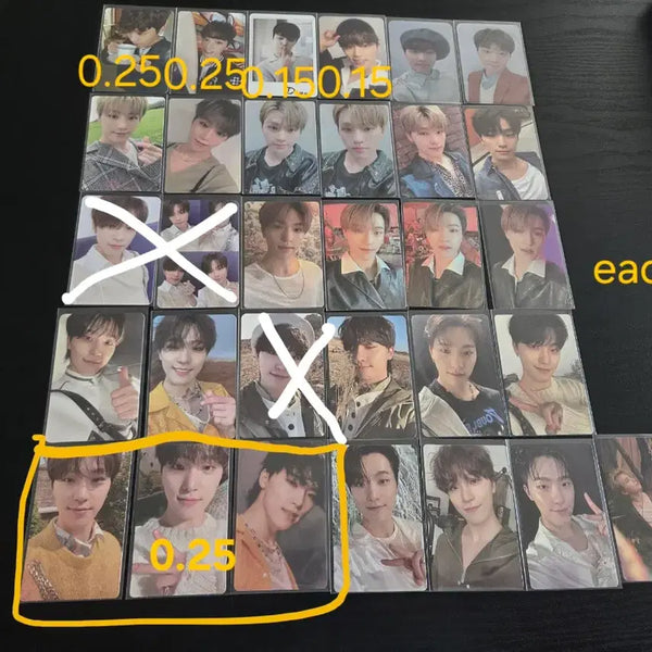 [BUNJANG] SEVENTEEN Dino Photocard / 세븐틴 디노 포카 판매 양도