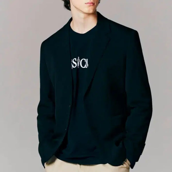 [BUNJANG] Giordano Black Blazer Jacket XL / 지오다노 블랙 블레이저 자켓 XL구매해놓고 한번도 안입었네요상태 최상입니다