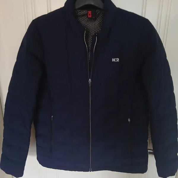 [BUNJANG] K2 Lightweight Padded Jacket Navy 100 / K2  경량 패딩 자켓 네이비  100