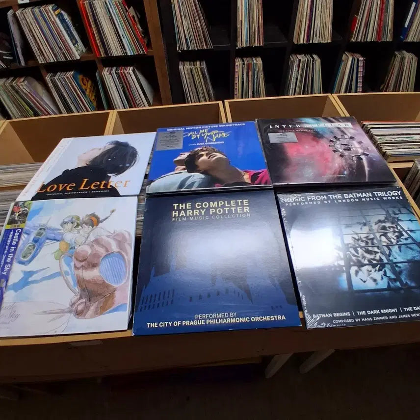 [BUNJANG] Bundle Set Sealed Mint Condition 6 LP OST Collection / 소장가치 미개봉 민트급 LP 6장 일괄 정리