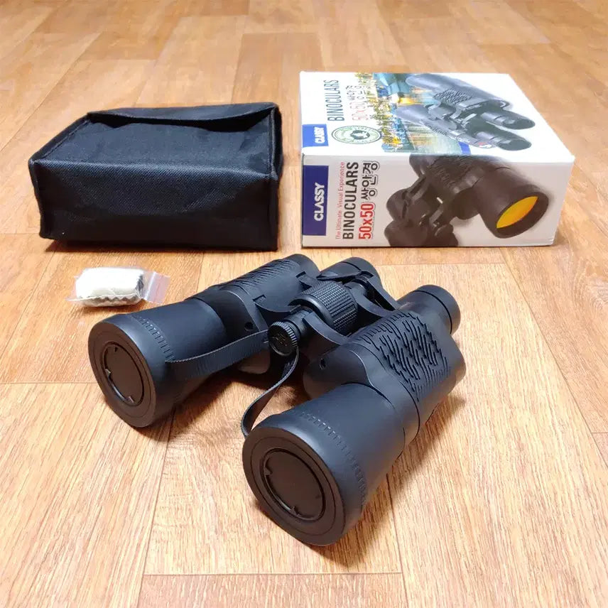 [BUNJANG] High-Performance 50X50 HD Binoculars Telescope G-637 / 고성능 고배율 50X50 HD 쌍안경 망원경 G-637